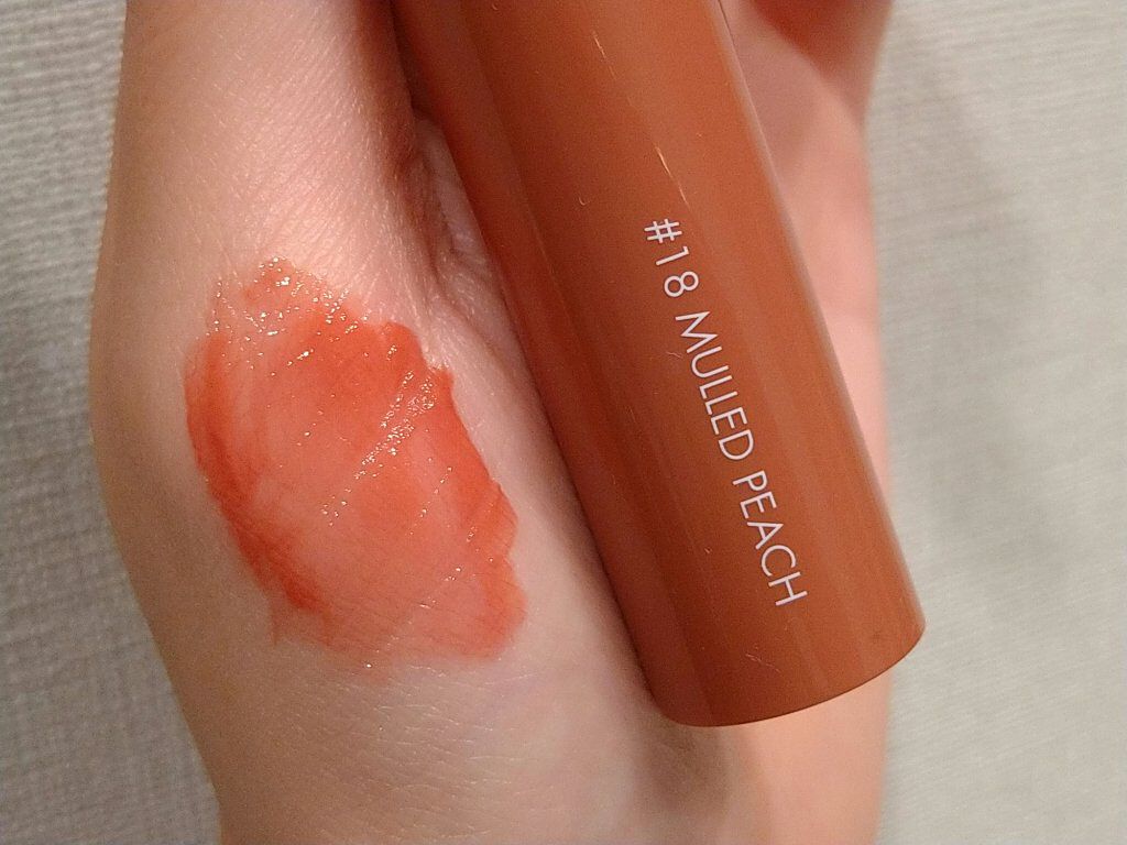 ジューシーラスティングティント/rom&nd/リップティントを使ったクチコミ（1枚目）