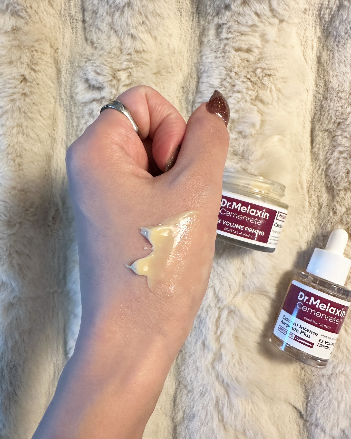 Cemenrete Calcium Intense Cream/Dr.Melaxin/フェイスクリームを使ったクチコミ（2枚目）