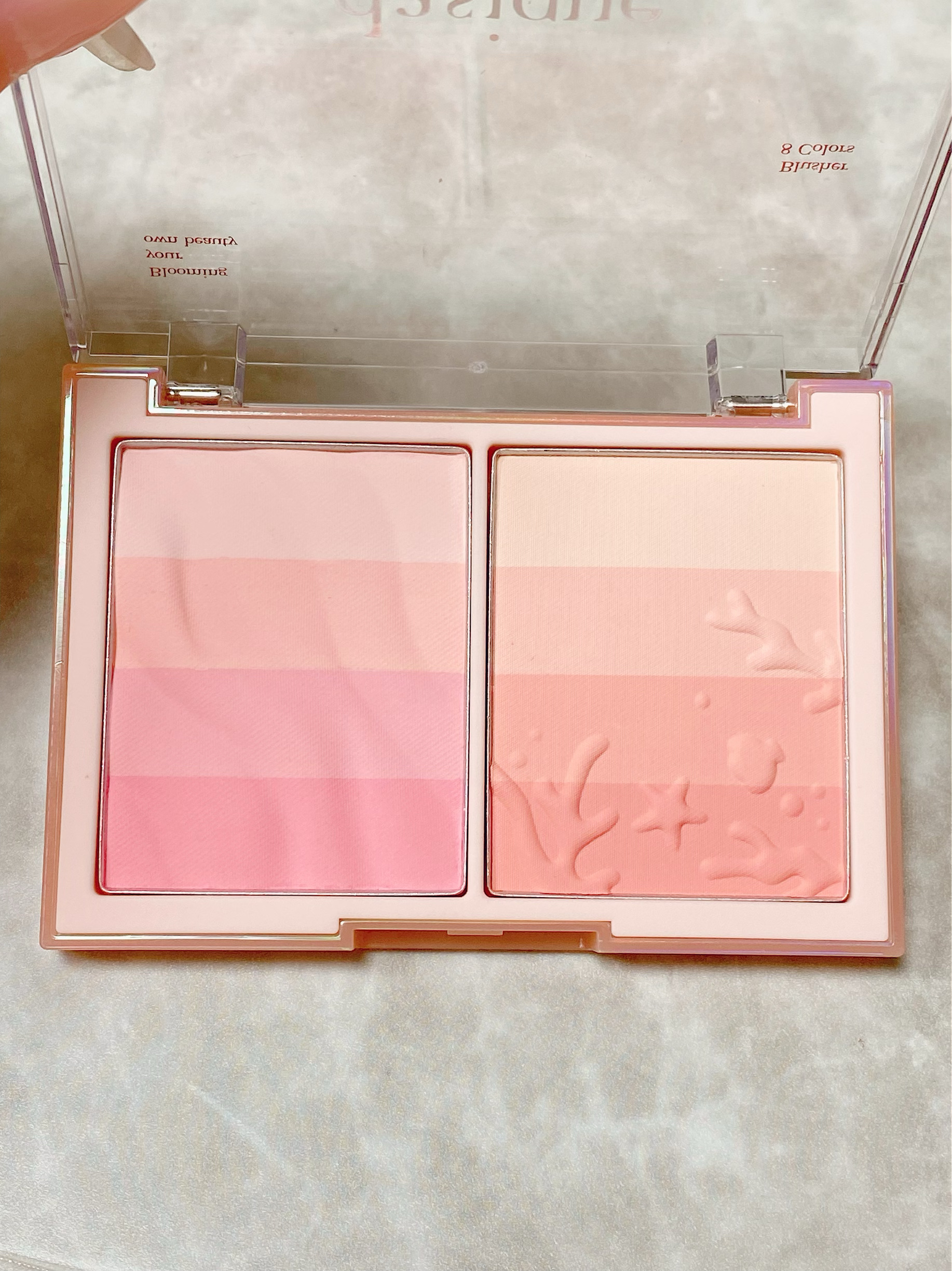 ブレンディングレイヤーチーク/dasique/パウダーチークを使ったクチコミ（2枚目）