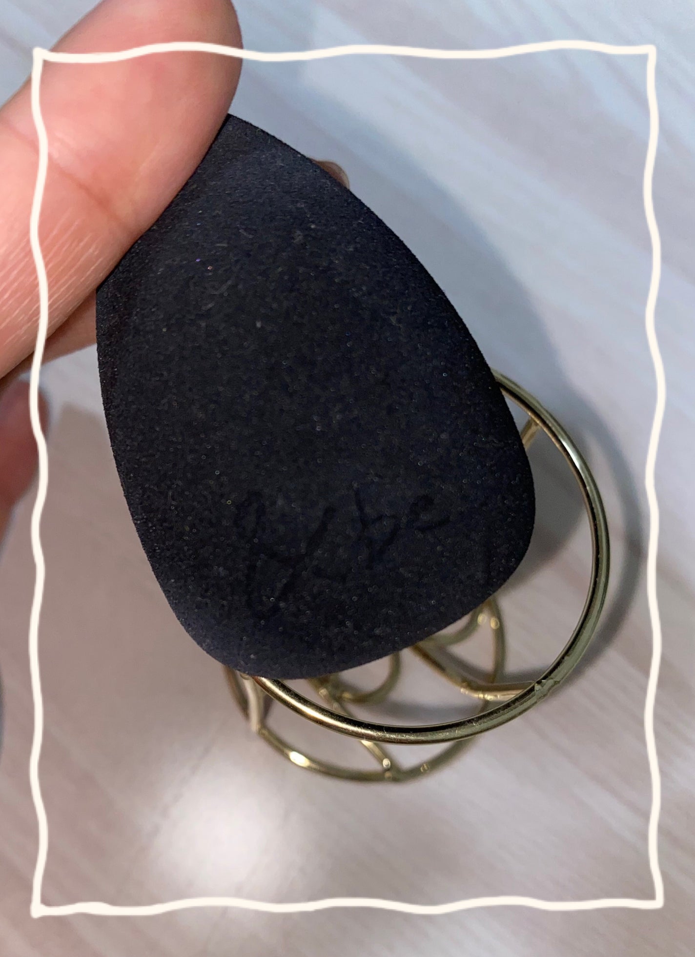 &be ブラックスポンジ/&be/パフ・スポンジを使ったクチコミ(1枚目)