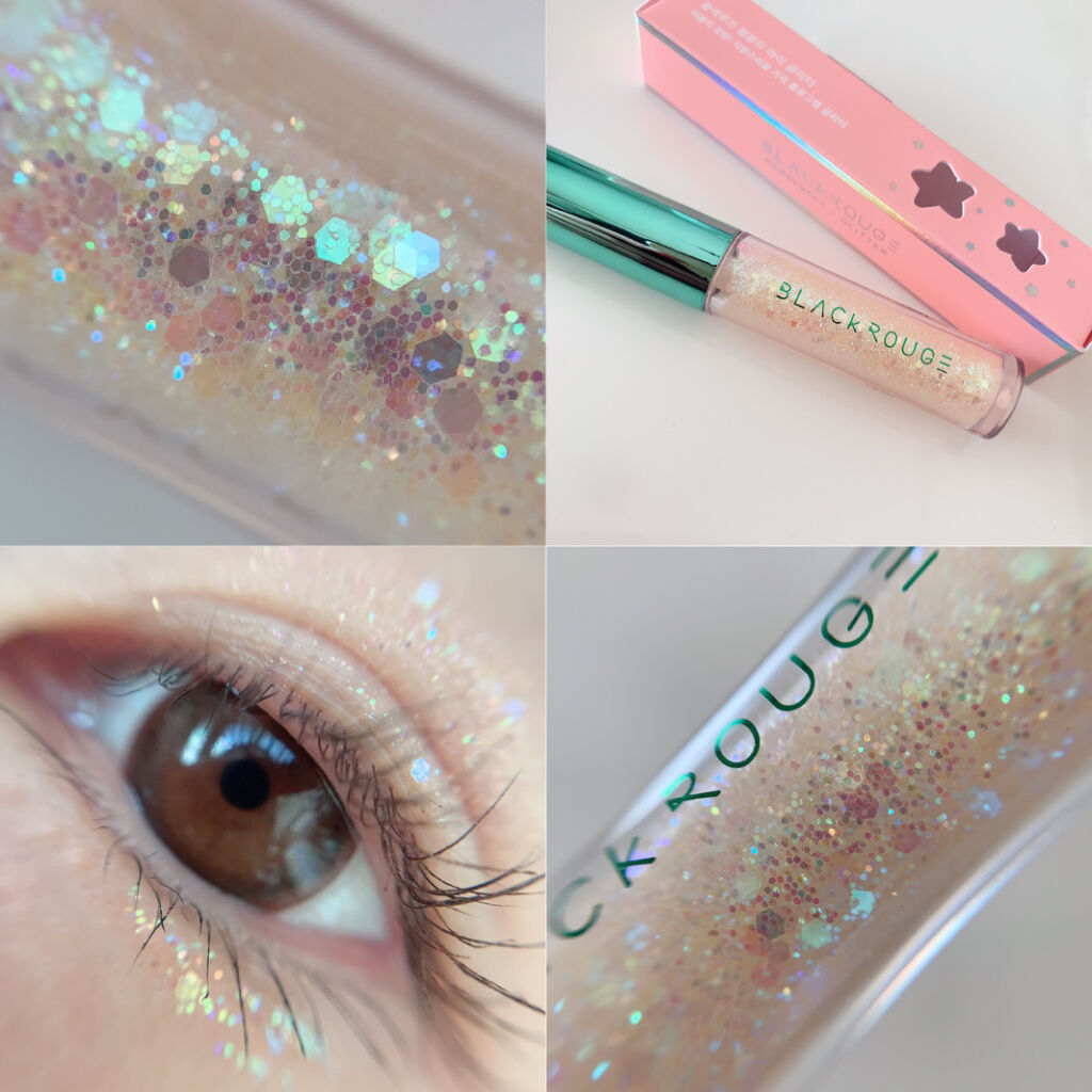 パールブリーアイグリッター/BLACK ROUGE/グリッター by mami