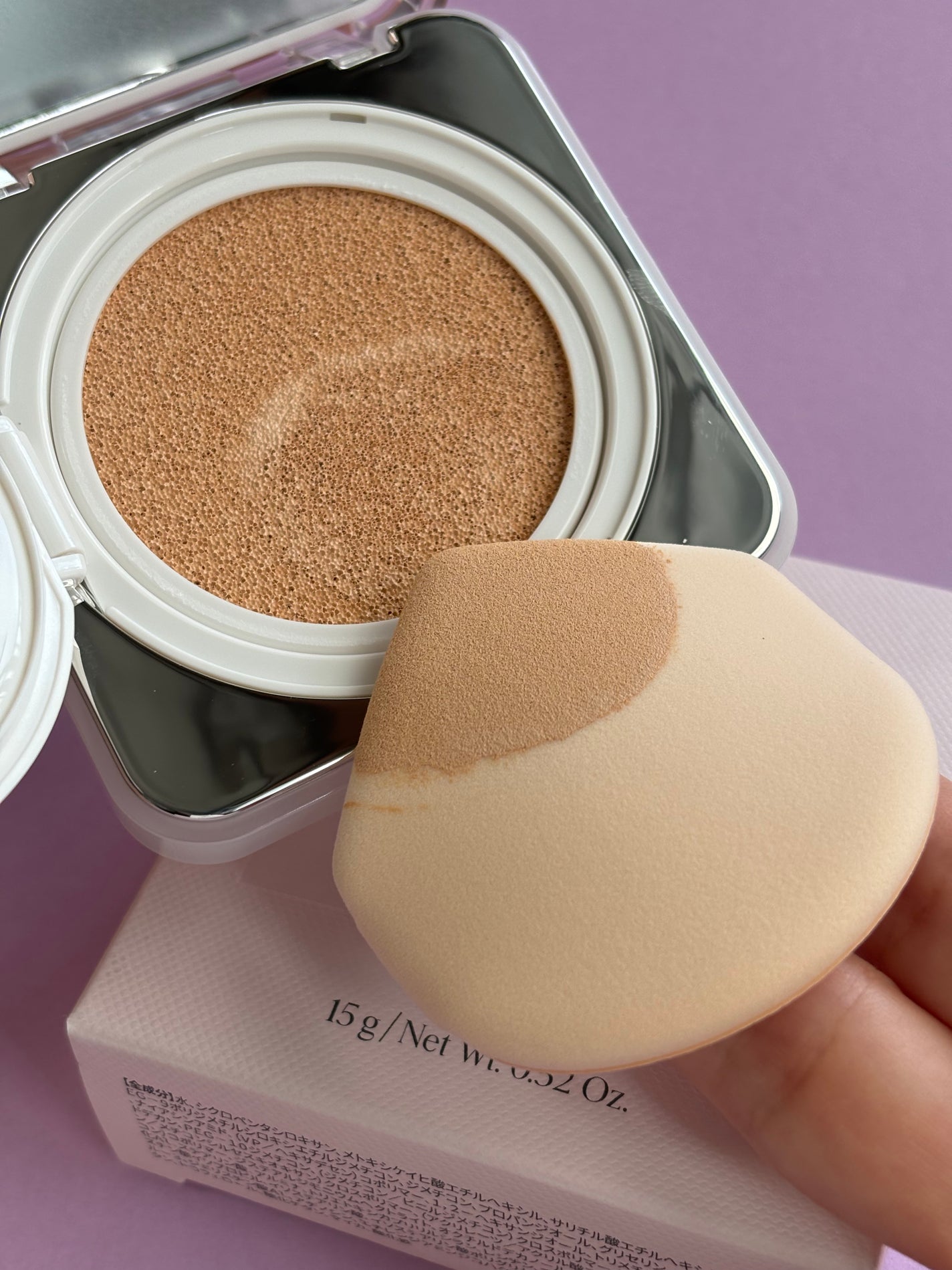 キル カバー ファンウェア クッション ザ オリジナル/CLIO/クッションファンデーションを使ったクチコミ(7枚目)