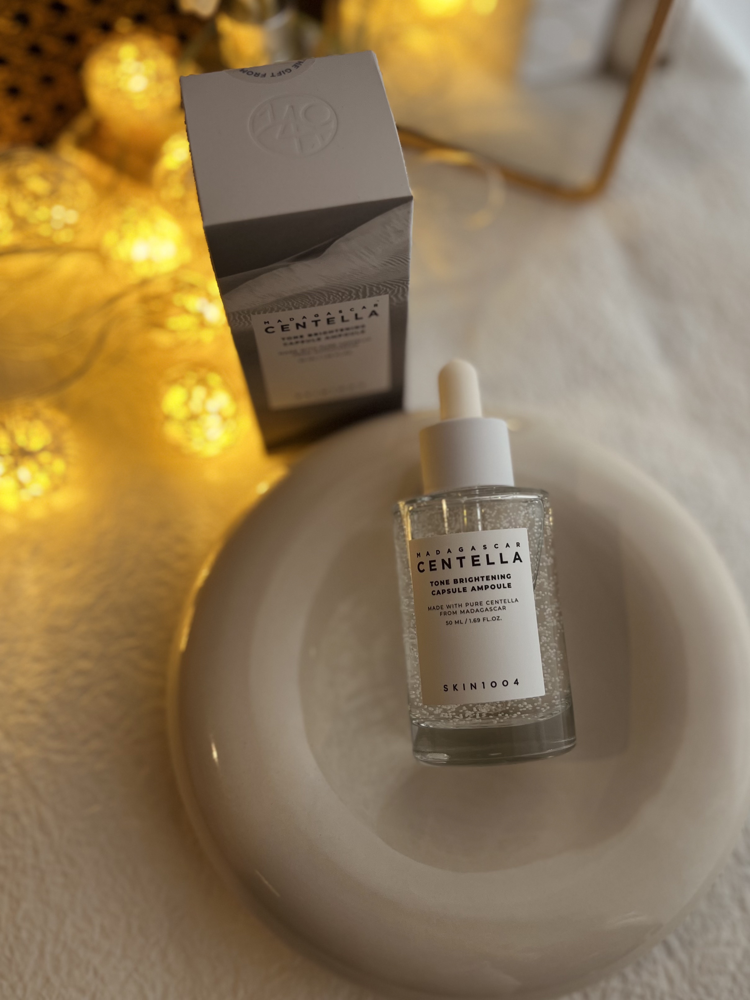 トーンブライトニング カプセルアンプル/SKIN1004/美容液を使ったクチコミ（1枚目）