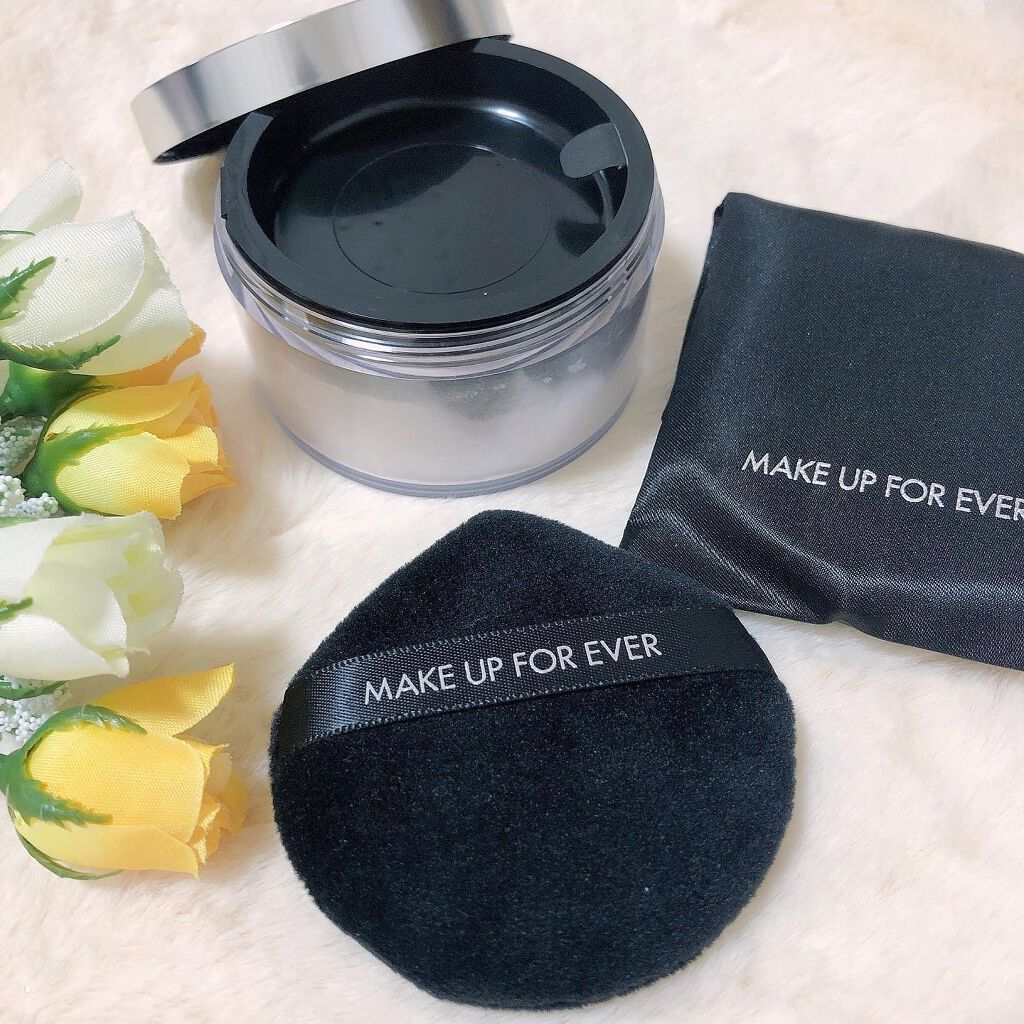 ウルトラ HD セッティングパウダー/MAKE UP FOR EVER/ルースパウダーを使ったクチコミ（2枚目）