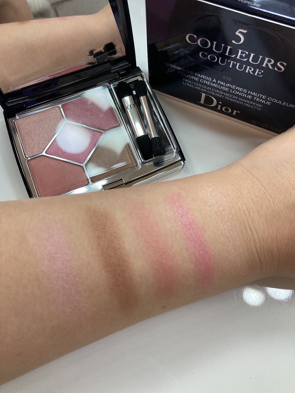 【旧】サンク クルール クチュール/Dior/アイシャドウパレットを使ったクチコミ(3枚目)