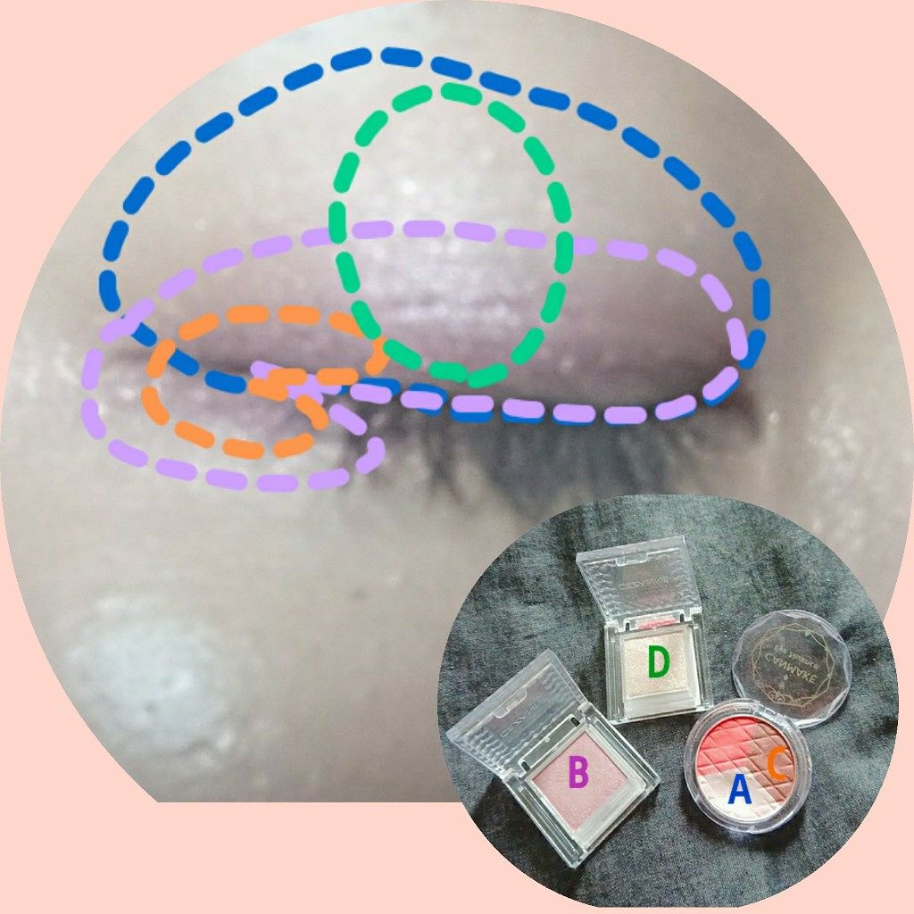 アイニュアンス/キャンメイク/アイシャドウパレットを使ったクチコミ（3枚目）