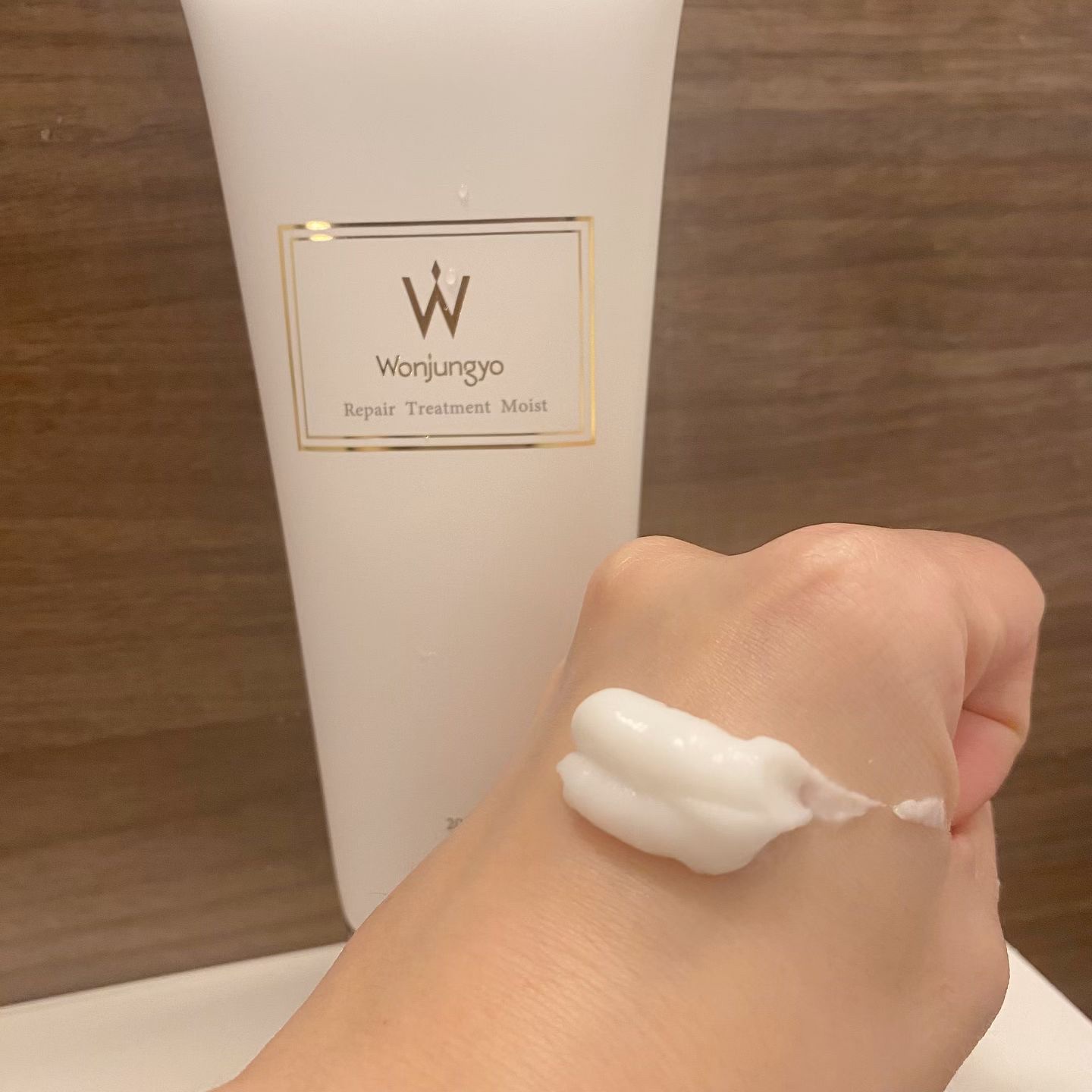 ウォンジョンヨ リペアシャンプー モイスト／リペアトリートメント モイスト/Wonjungyo/市販シャンプーを使ったクチコミ（3枚目）