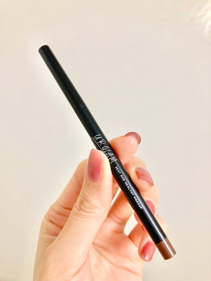 UR GLAM GEL EYELINER/U R GLAM/ジェルアイライナーを使ったクチコミ(2枚目)