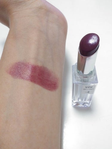  38°C / 99°F Lipstick <TOKYO> -4 PLUM/UZU BY FLOWFUSHI/口紅を使ったクチコミ（2枚目）