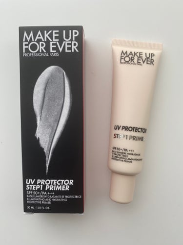 MAKE UP FOR EVER ステップ1プライマー UVプロテクターのクチコミ「MAKE UP FOR EVER
ステップ1プライマー UVプロテクター

伸びが良くて肌にピ.....」（1枚目）