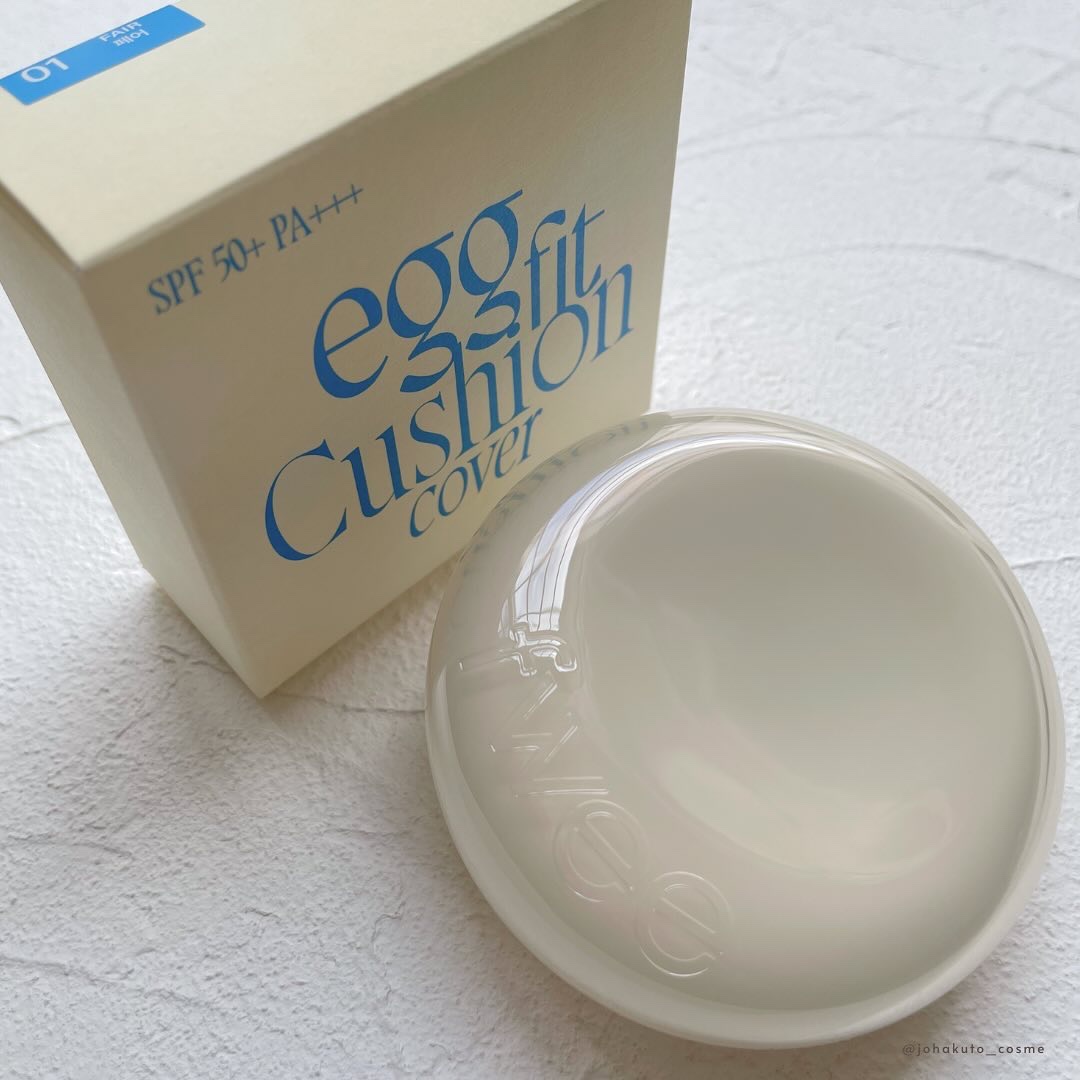 フィー クッションエッグフィットカバー/fwee/クッションファンデーションを使ったクチコミ（3枚目）