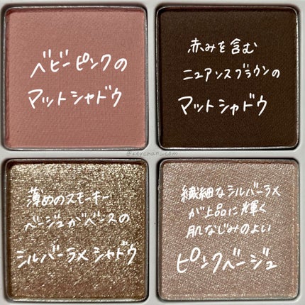 THE アイパレR/b idol/アイシャドウパレットを使ったクチコミ(3枚目)