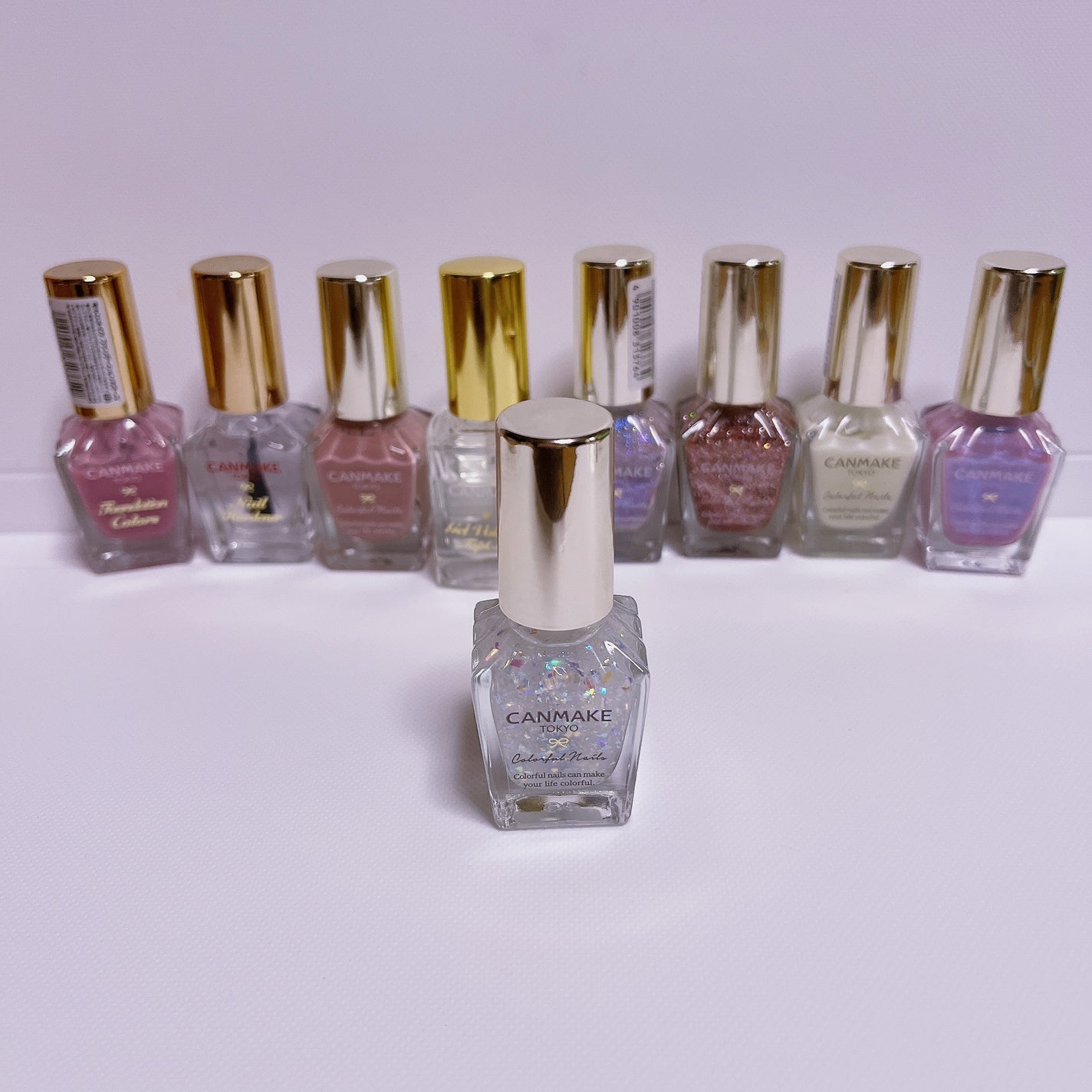 カラフルネイルズ/キャンメイク/マニキュアを使ったクチコミ(1枚目)