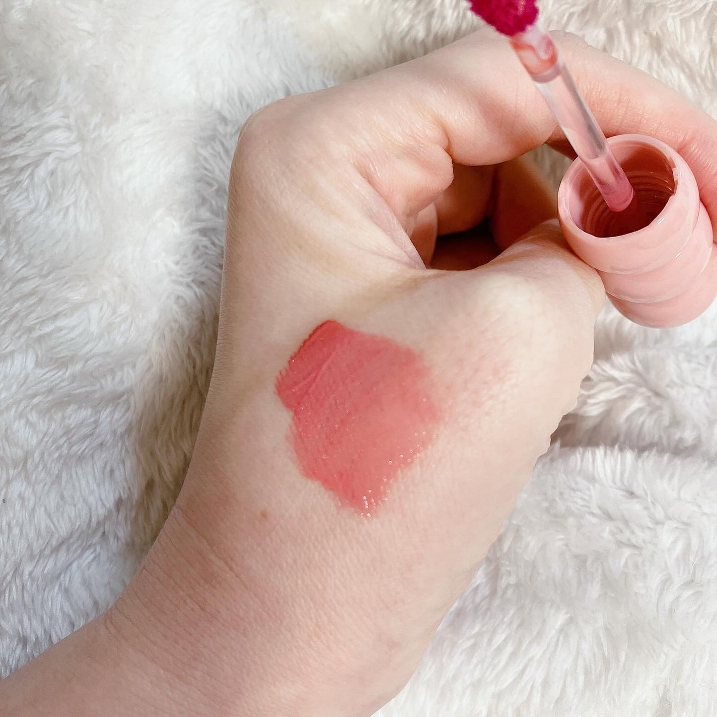 タンフルグラスティント/Colorgram/リップティントを使ったクチコミ(2枚目)