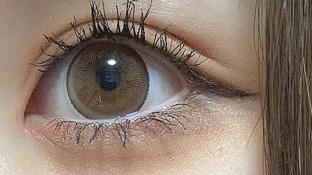 ハニードロップス ベイビーブラウン/HONEY DROPS/カラーコンタクトレンズを使ったクチコミ（1枚目）