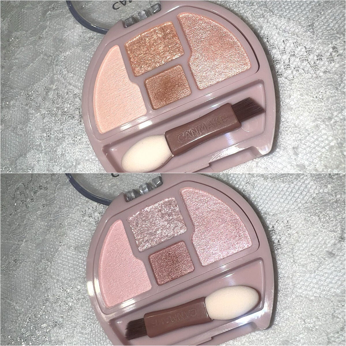 プランぷくコーデアイズ/キャンメイク/パウダーアイシャドウを使ったクチコミ(3枚目)