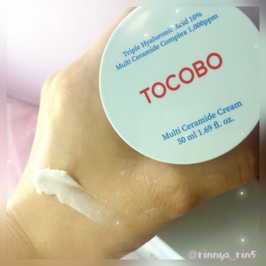 TOCOBO MULTI CERAMIDE CREAMのクチコミ「⋆⸜ 𓂃𓂃𓂃 💙🤍🩵トコボクリーム🩵🤍💙  𓂃𓂃𓂃𓂃 ⸝⋆

TOCOBO
#MultiCer.....」（3枚目）