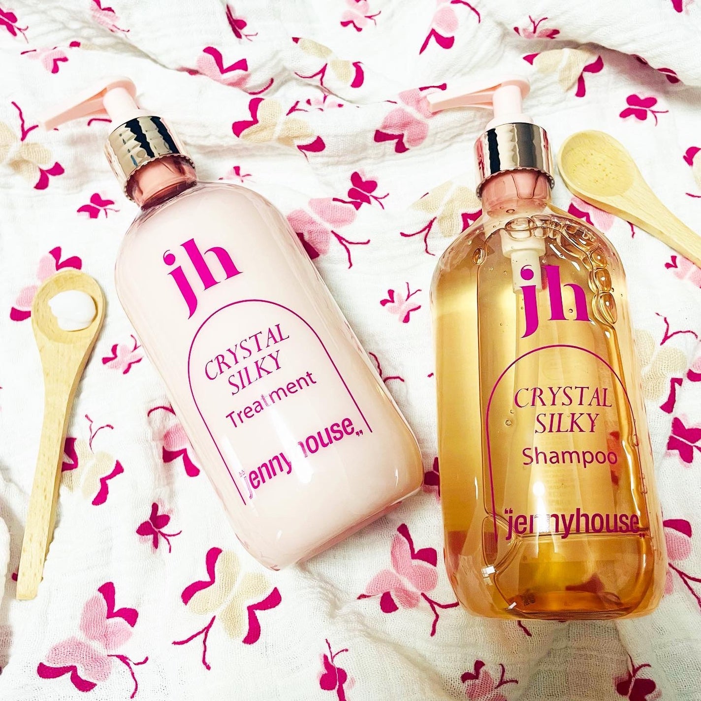 クリスタル シルキー シャンプー/トリートメント<サラサラ>/jenny house/シャンプー・コンディショナーを使ったクチコミ(2枚目)