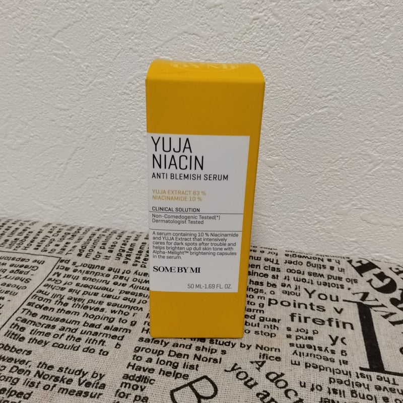 ユズナイアシンアンチブレミッシュセラム/SOME BY MI/美容液を使ったクチコミ（2枚目）