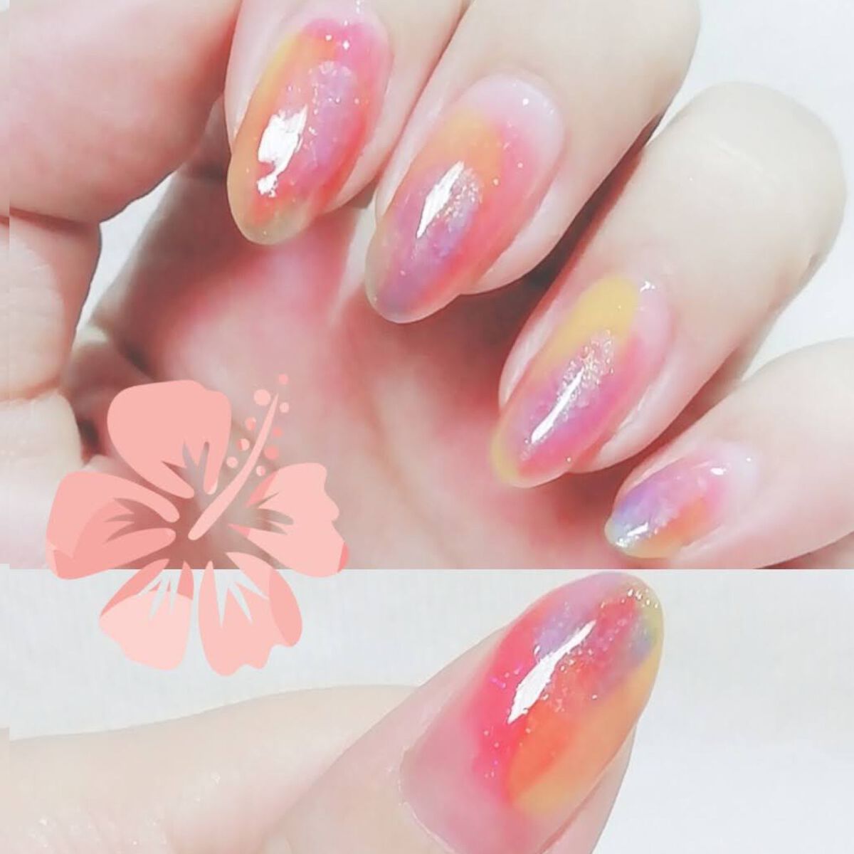 アーティスティックネールズ(グロー＆クイック)/MAJOLICA MAJORCA/マニキュアを使ったクチコミ（2枚目）