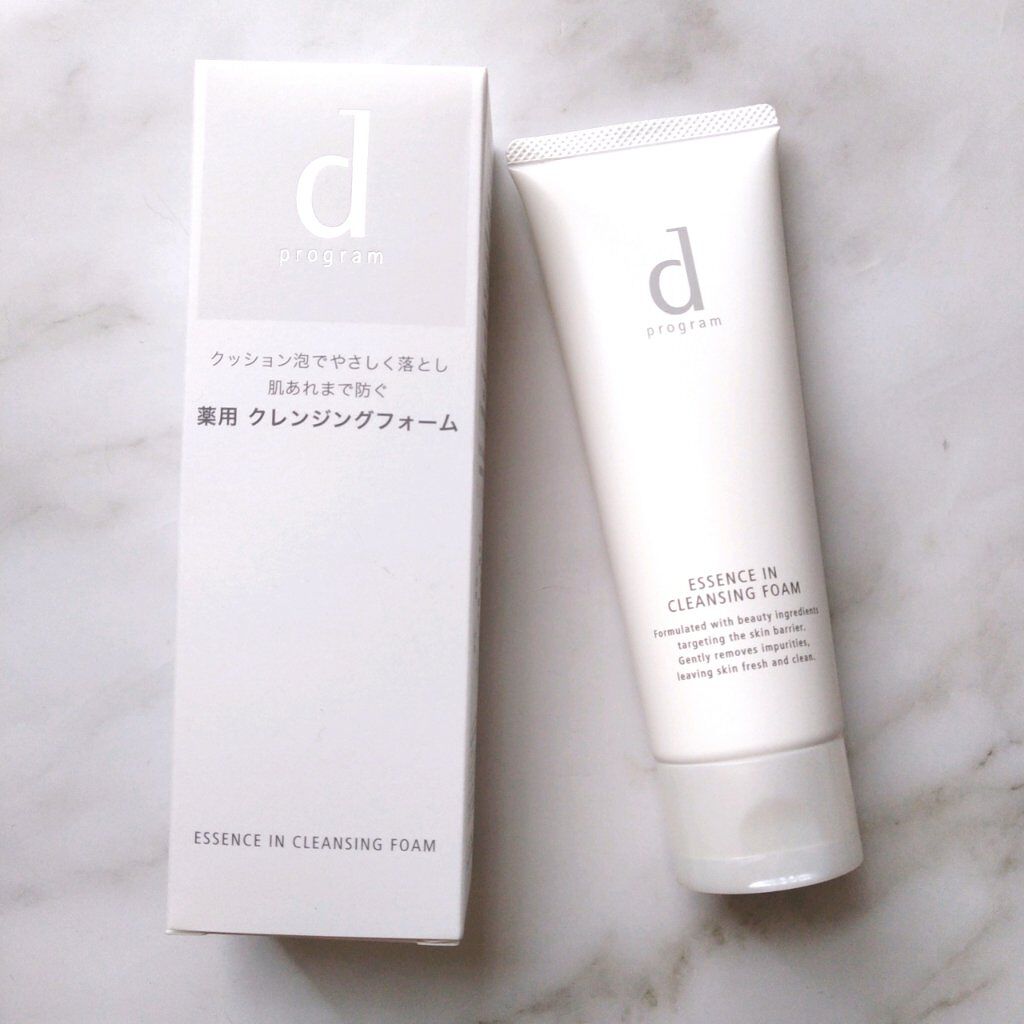 エッセンスイン クレンジングフォーム/d プログラム/洗顔フォームを使ったクチコミ(1枚目)