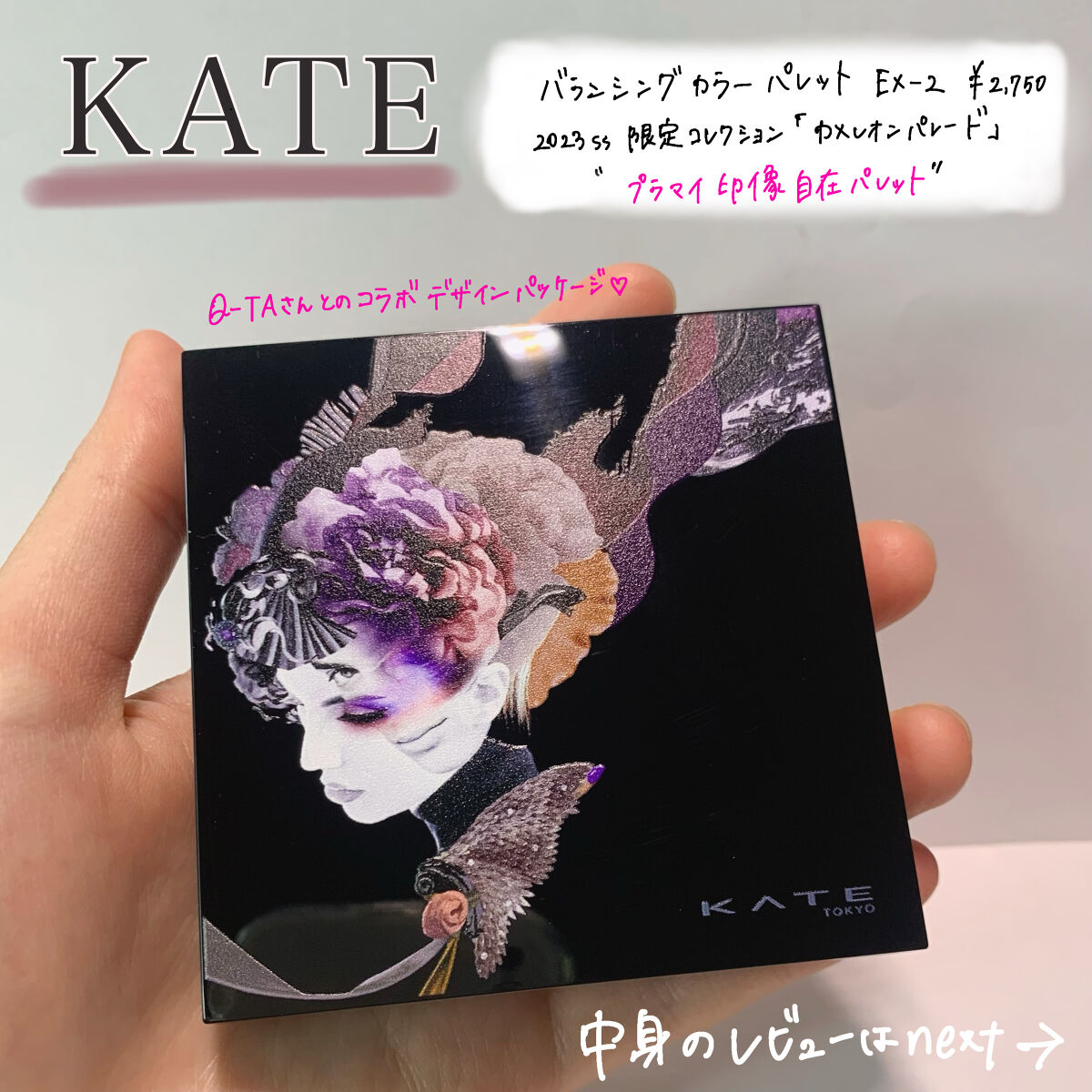 バランシングカラーパレット EX-2/KATE/アイシャドウパレットを使ったクチコミ（1枚目）