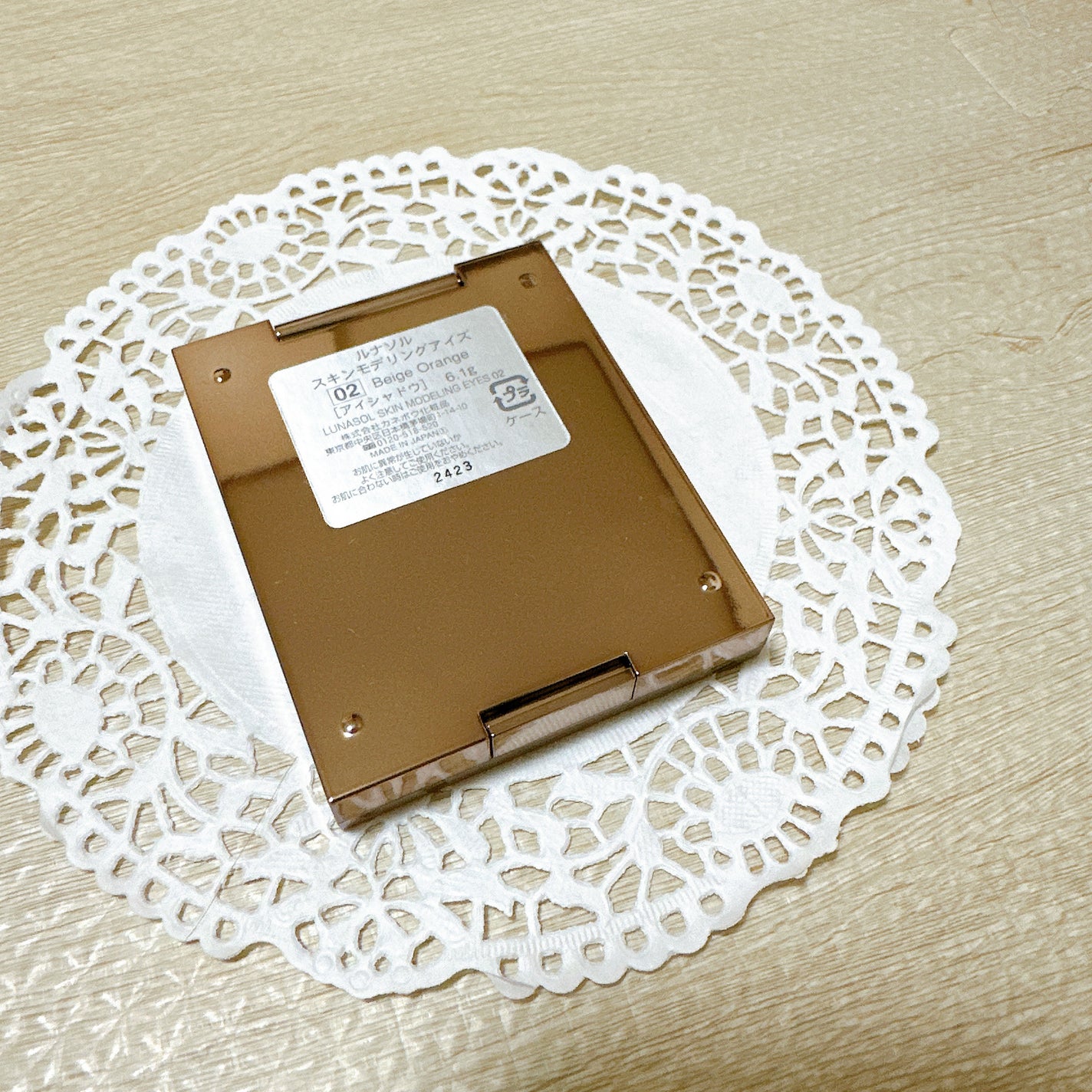 スキンモデリングアイズ/LUNASOL/アイシャドウパレットを使ったクチコミ(3枚目)