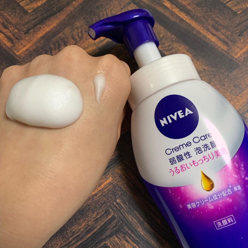 ニベア クリアビューティー弱酸性泡洗顔 もっちり美肌/ニベア/泡洗顔を使ったクチコミ（2枚目）