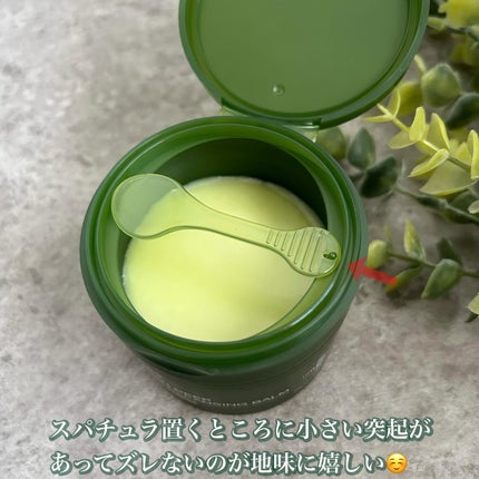 グリーンディープポアクレンジングバーム/Dr.G/クレンジングバームを使ったクチコミ(2枚目)