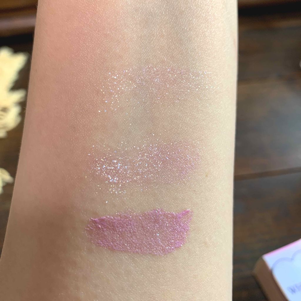 キラメキアイシャドウ/WHOMEE/リキッドアイシャドウを使ったクチコミ(3枚目)