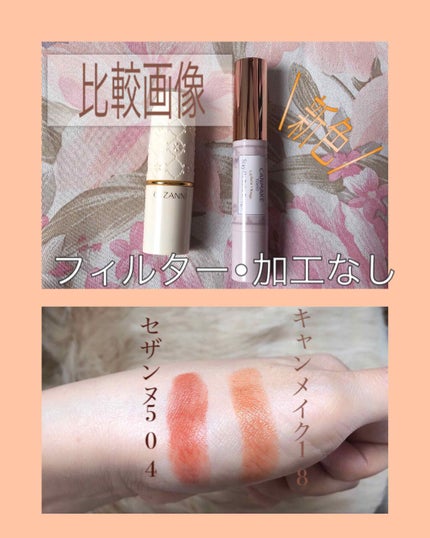 ステイオンバームルージュ/キャンメイク/口紅を使ったクチコミ(1枚目)