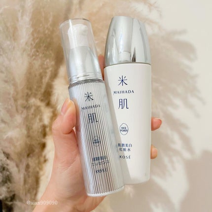 肌潤美白化粧水/米肌/化粧水を使ったクチコミ(9枚目)