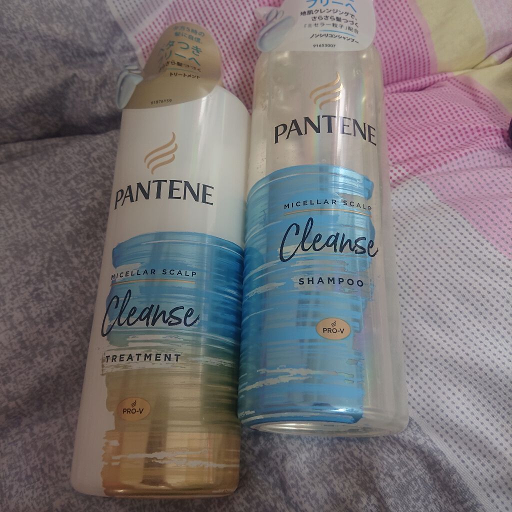 ミセラー スカルプクレンズシャンプー／トリートメント/パンテーン/市販シャンプーを使ったクチコミ（1枚目）