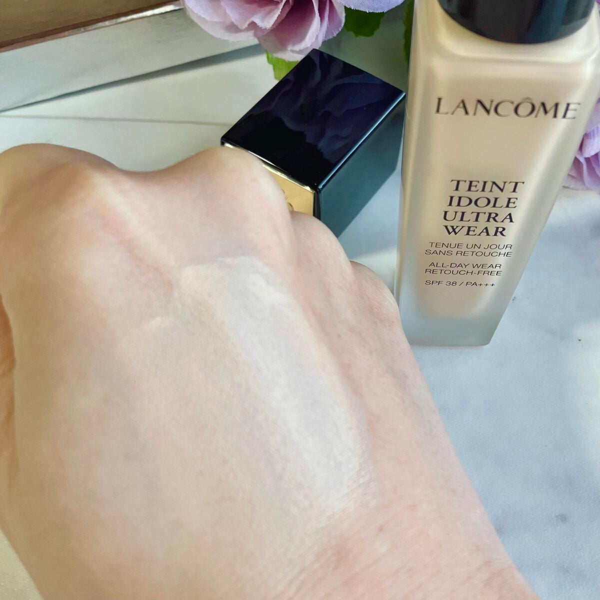 タンイドル ウルトラ ウェア リキッド/LANCOME/リキッドファンデーションを使ったクチコミ(3枚目)