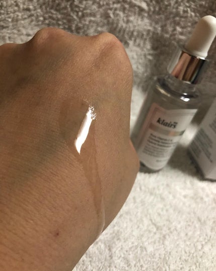 フレッシュリージュースドビタミンドロップ(35ml)/Klairs/美容液を使ったクチコミ(4枚目)