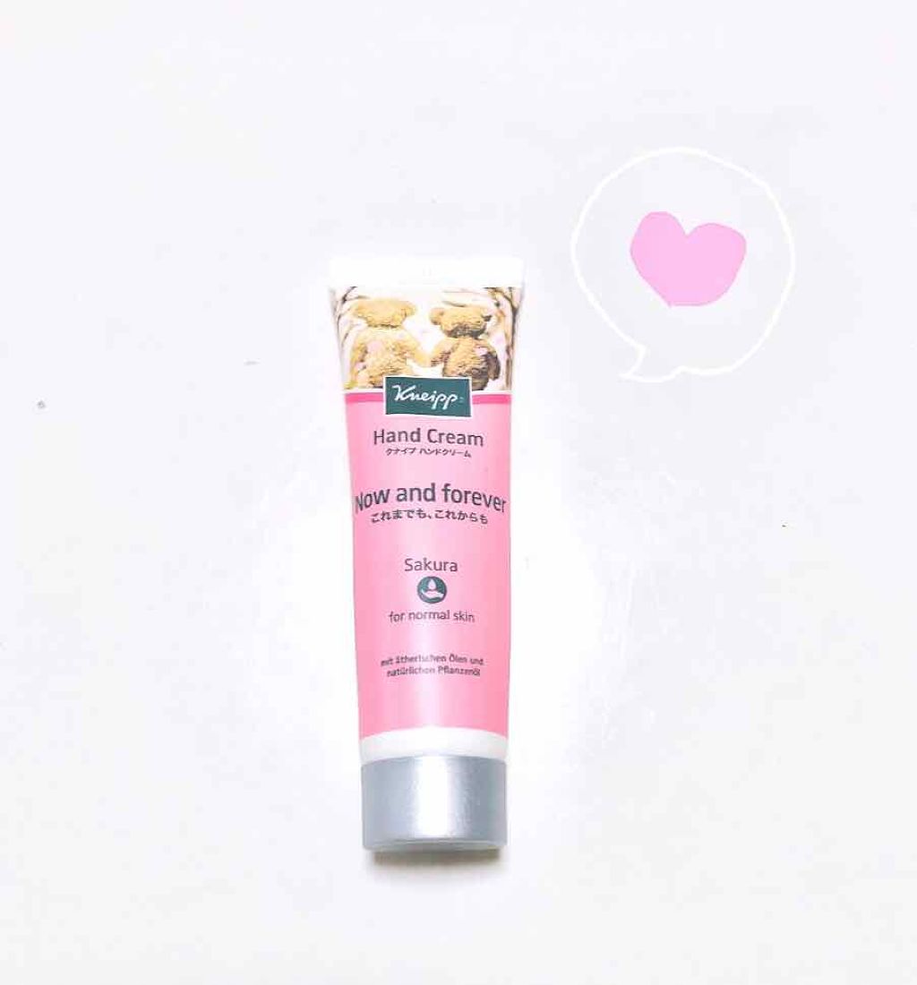 クナイプ ハンドクリーム サクラの香り/クナイプ/ハンドクリームを使ったクチコミ（1枚目）