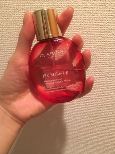 フィックス メイクアップ/CLARINS/ミスト状化粧水を使ったクチコミ（1枚目）