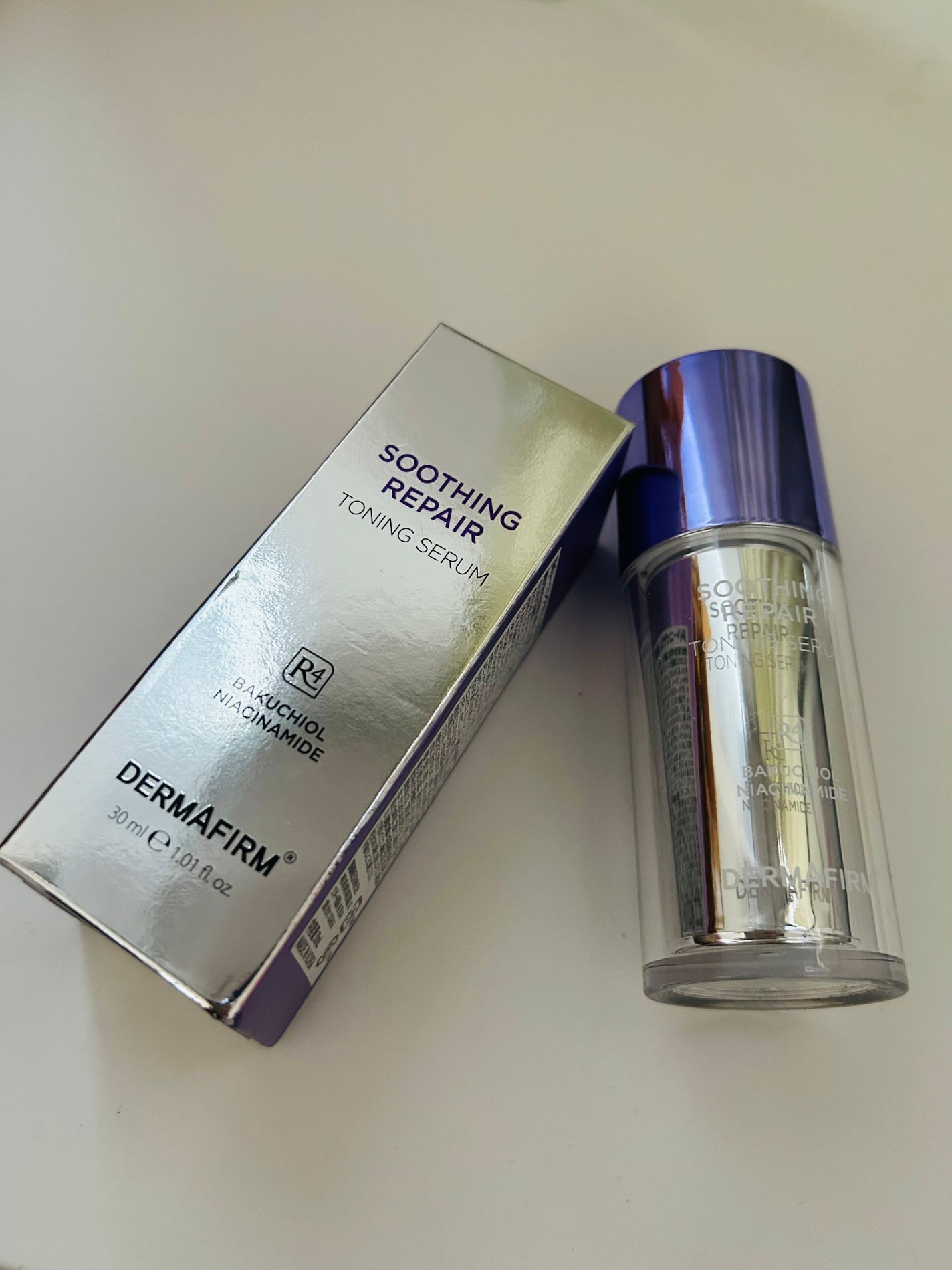 SOOTHING REPAIR TONING SERUM R4/ダーマファーム/美容液を使ったクチコミ(4枚目)