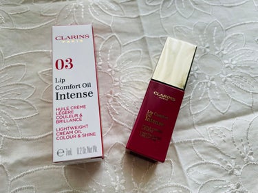 コンフォート リップオイル インテンス/CLARINS/リップグロスを使ったクチコミ（1枚目）