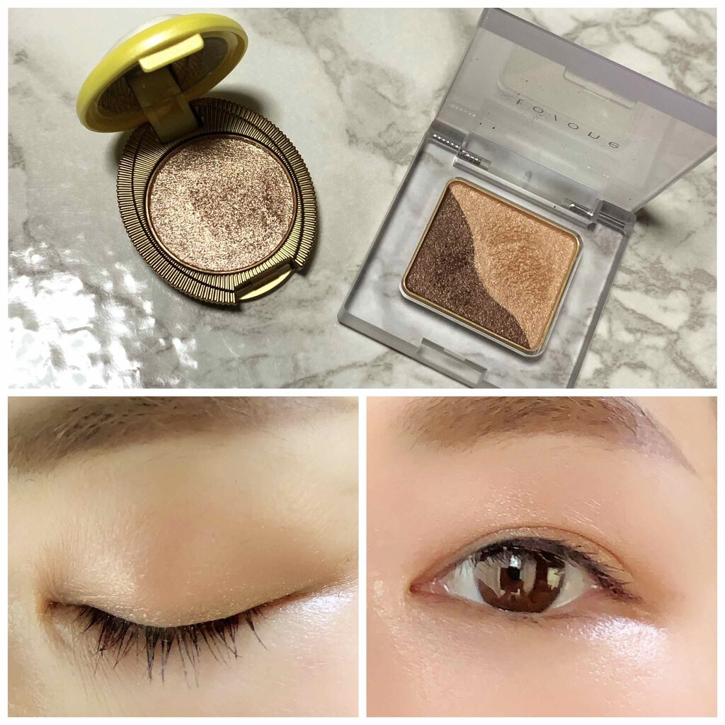 グリタリング アイカラー/レ・メルヴェイユーズ ラデュレ/単色アイシャドウを使ったクチコミ（2枚目）