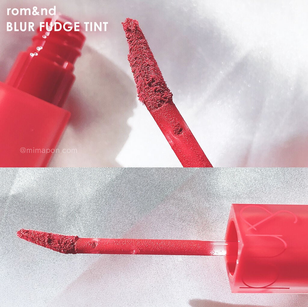 rom&nd ブラーファッジティント/rom&nd/リップティントを使ったクチコミ(8枚目)