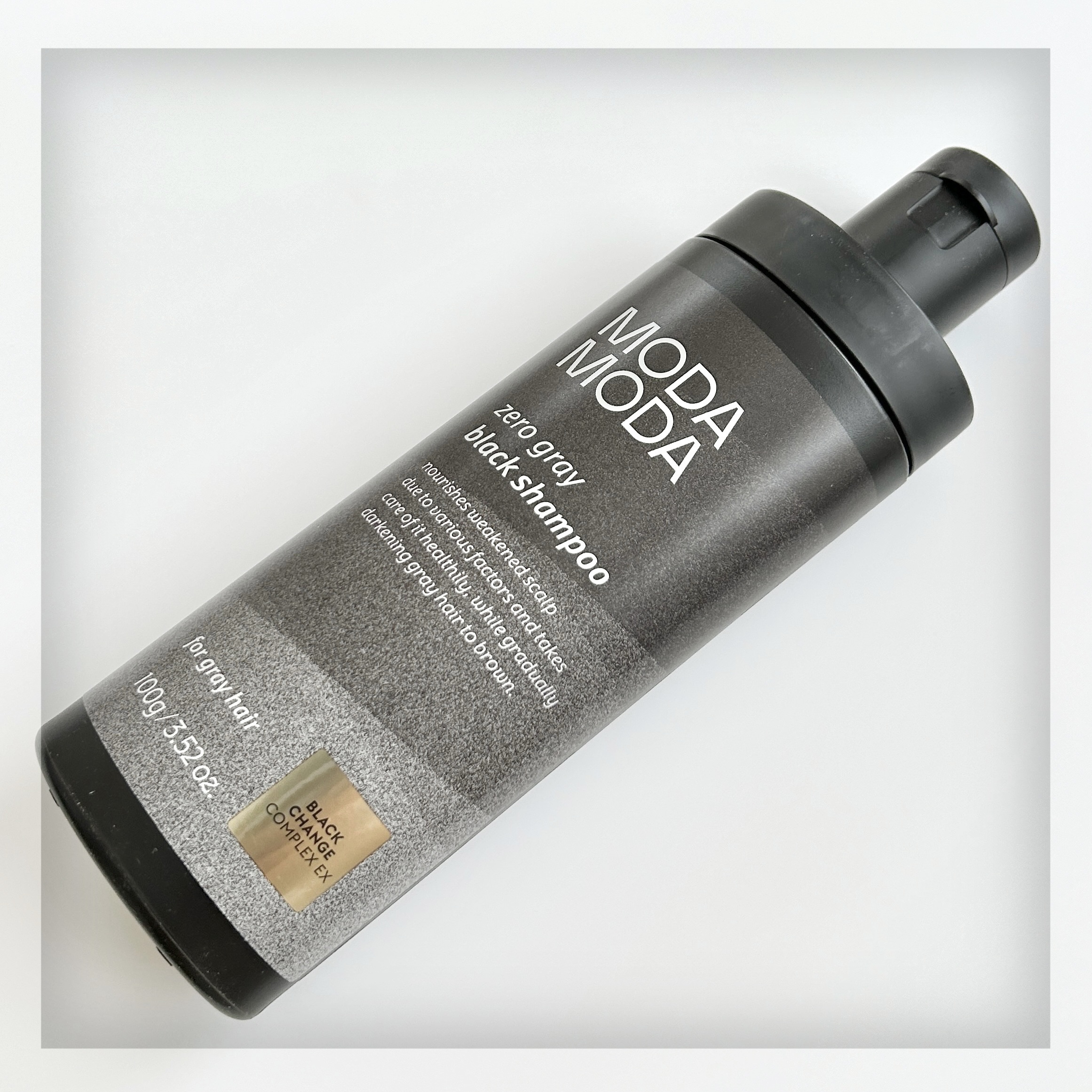 モダモダゼログレイシャンプー 100g/MODAMODA/市販シャンプーを使ったクチコミ（2枚目）