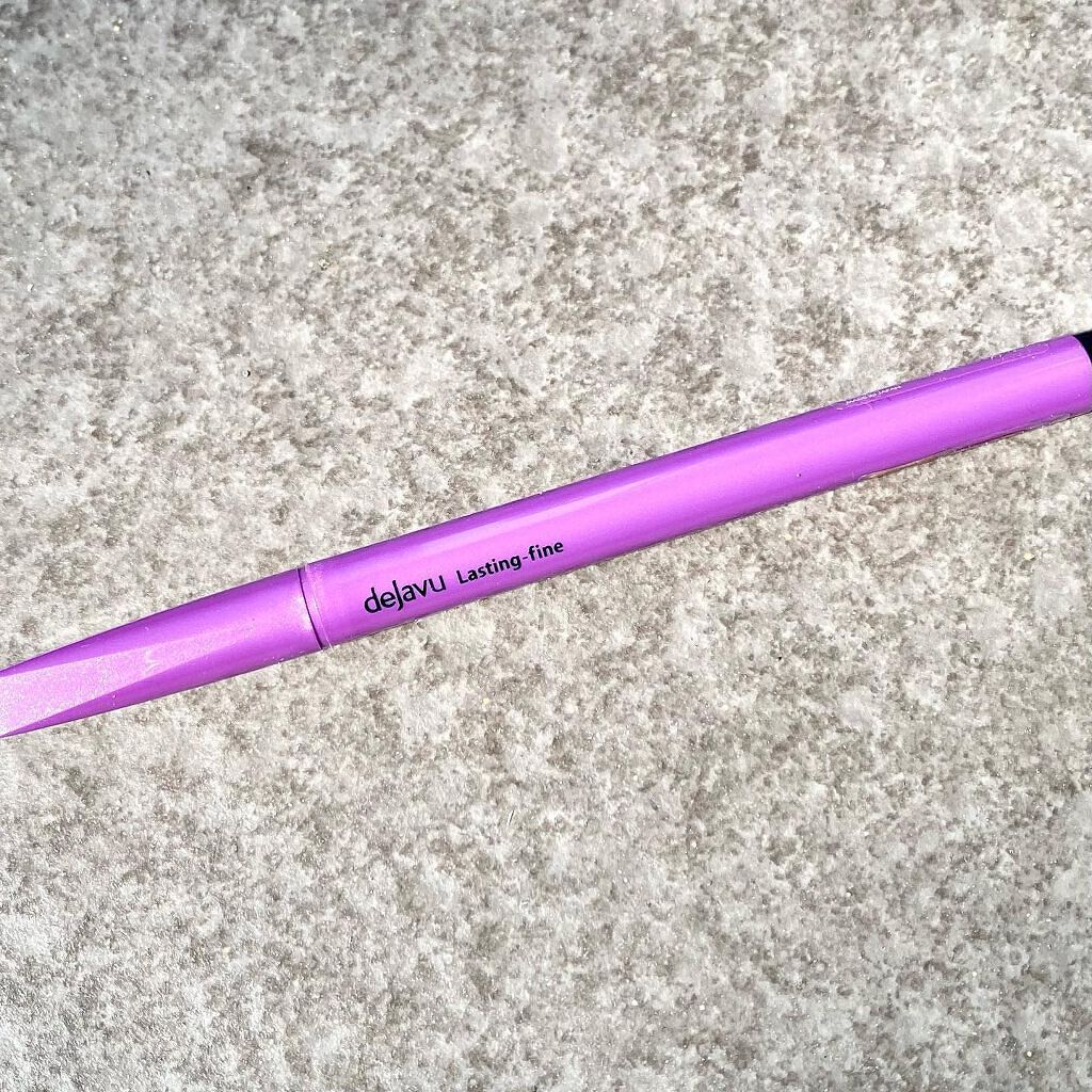 「密着アイライナー」ショート筆リキッド/デジャヴュ/リキッドアイライナーを使ったクチコミ（2枚目）