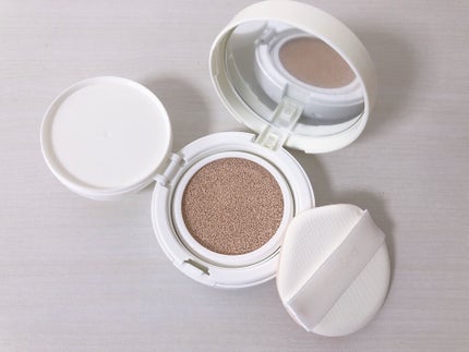 クリアカバークッション 21号 PURE/rom&nd/クッションファンデーションを使ったクチコミ(3枚目)