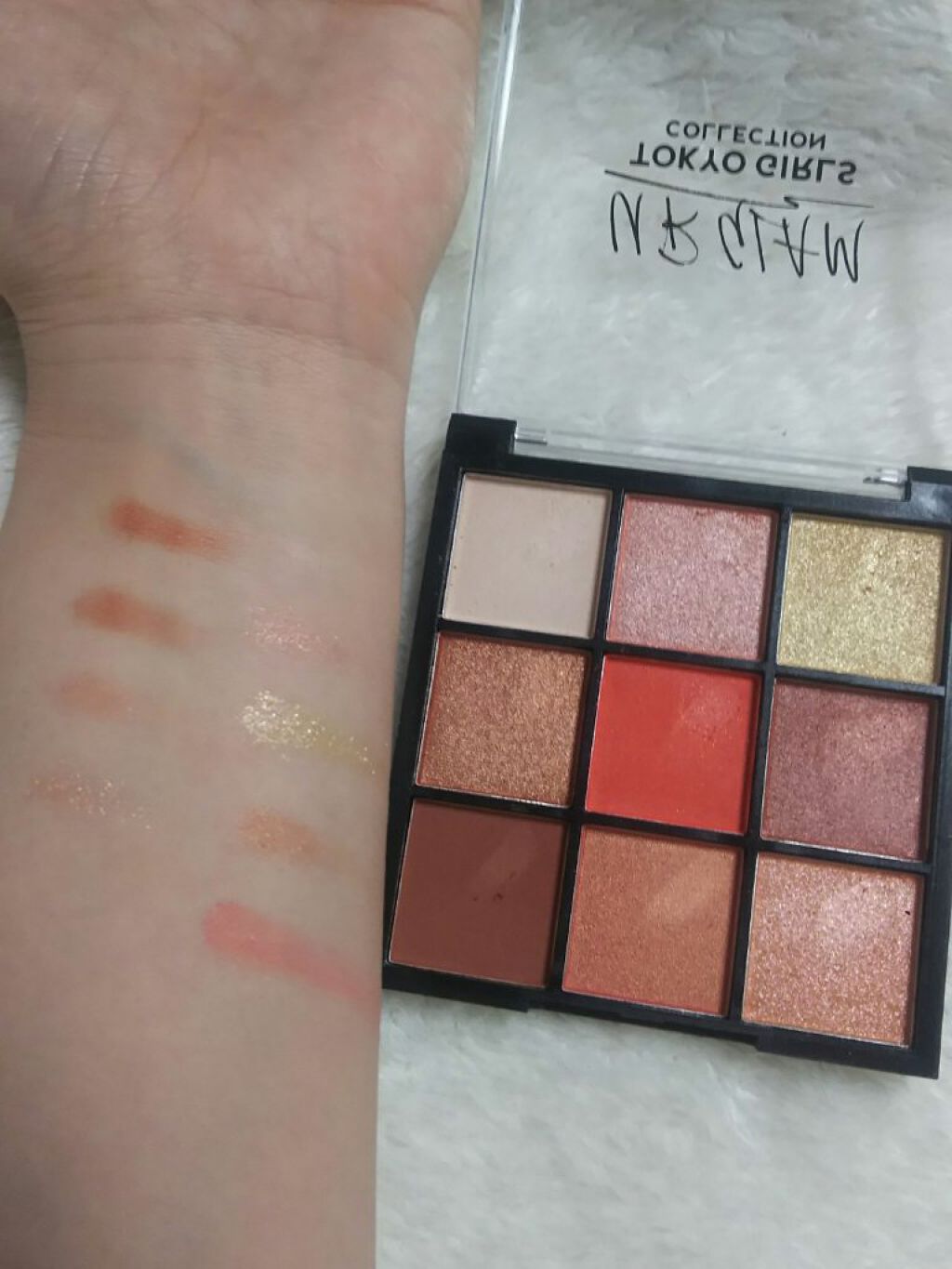 ブルーミングアイカラーパレット (TOKYO GIRLS COLLECTION) 001/U R GLAM/アイシャドウパレットを使ったクチコミ（3枚目）