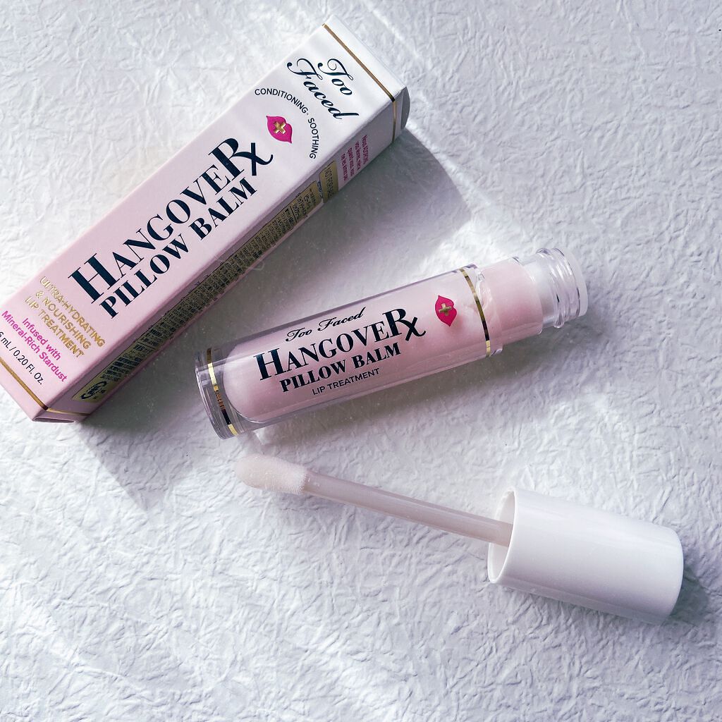 ~トゥー フェイスド ハングオーバー~ ピロー バーム リップ トリートメント/Too Faced/リップ美容液を使ったクチコミ(4枚目)