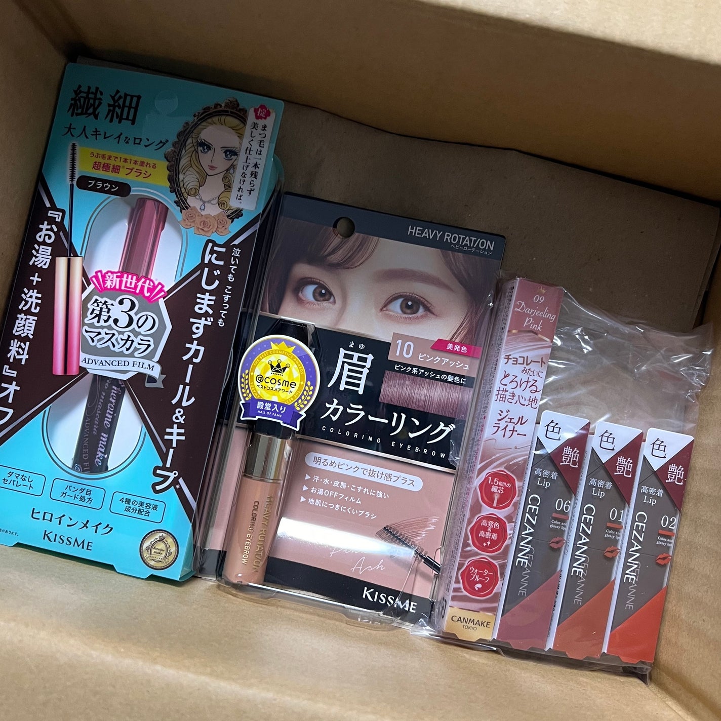 カラーリングアイブロウ/ヘビーローテーション/眉マスカラを使ったクチコミ(1枚目)