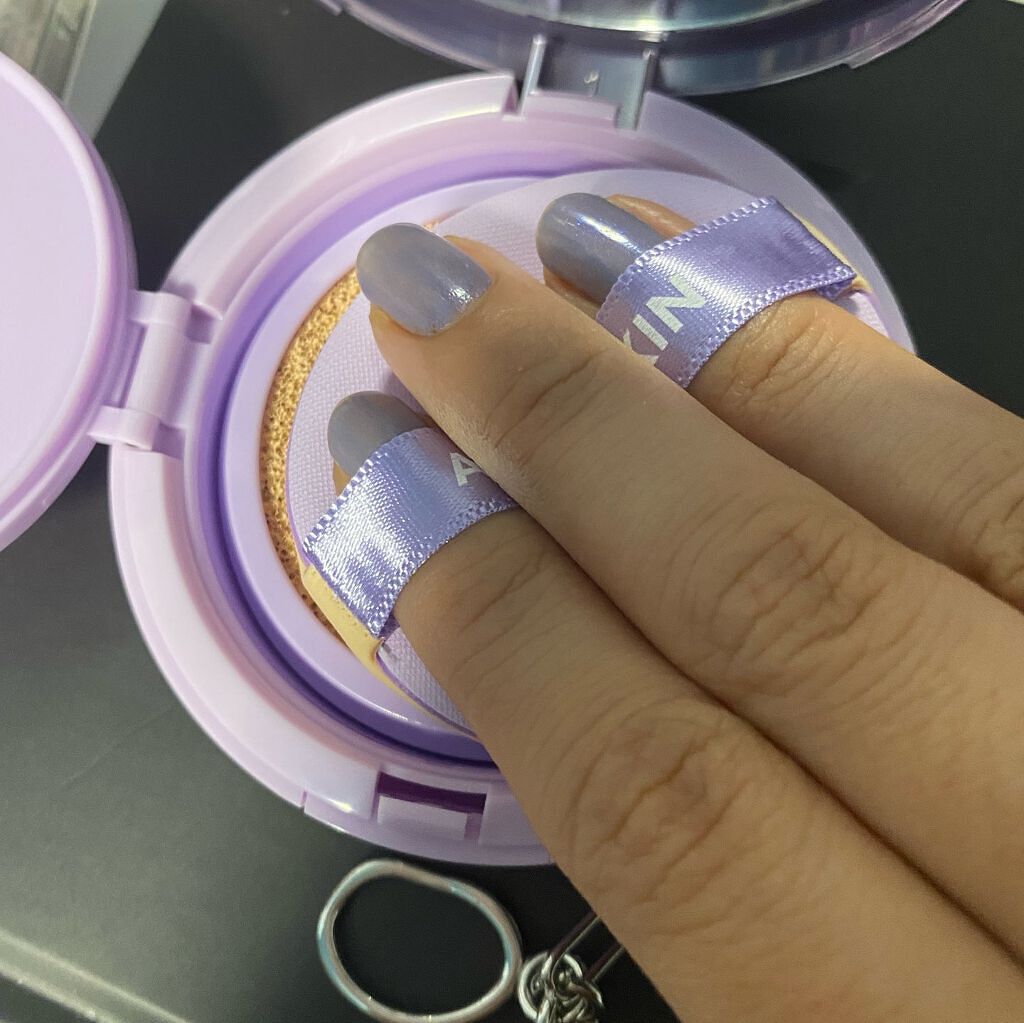 ウルトラスリムクッション+レフィルセット/APRILSKIN/クッションファンデーションを使ったクチコミ(6枚目)