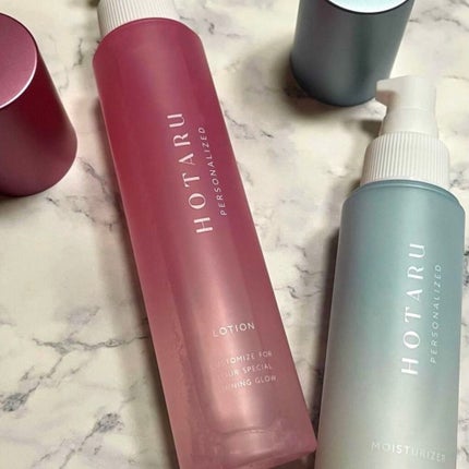 HOTARU PERSONALIZED LOTION/MOISTURIZER /HOTARU PERSONALIZED/スキンケアキットを使ったクチコミ(2枚目)