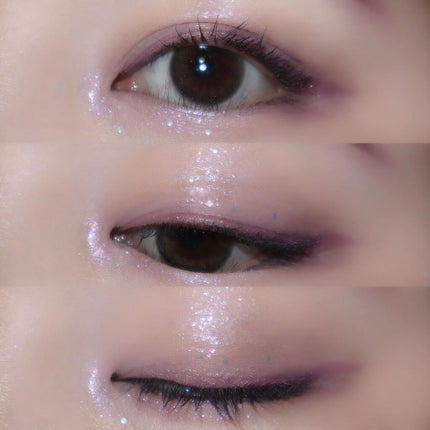 グリッターペディアアイパレット/unleashia/アイシャドウパレットを使ったクチコミ(8枚目)